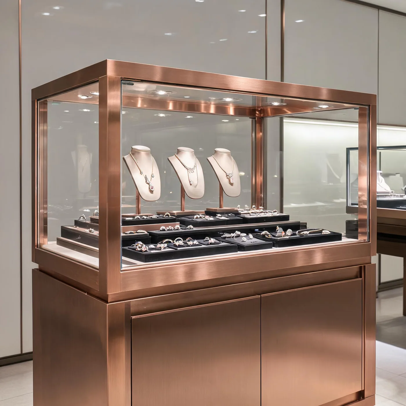 Stainless Steel Jewelry Display Cases: The Complete Buyer’s Guide Hero image