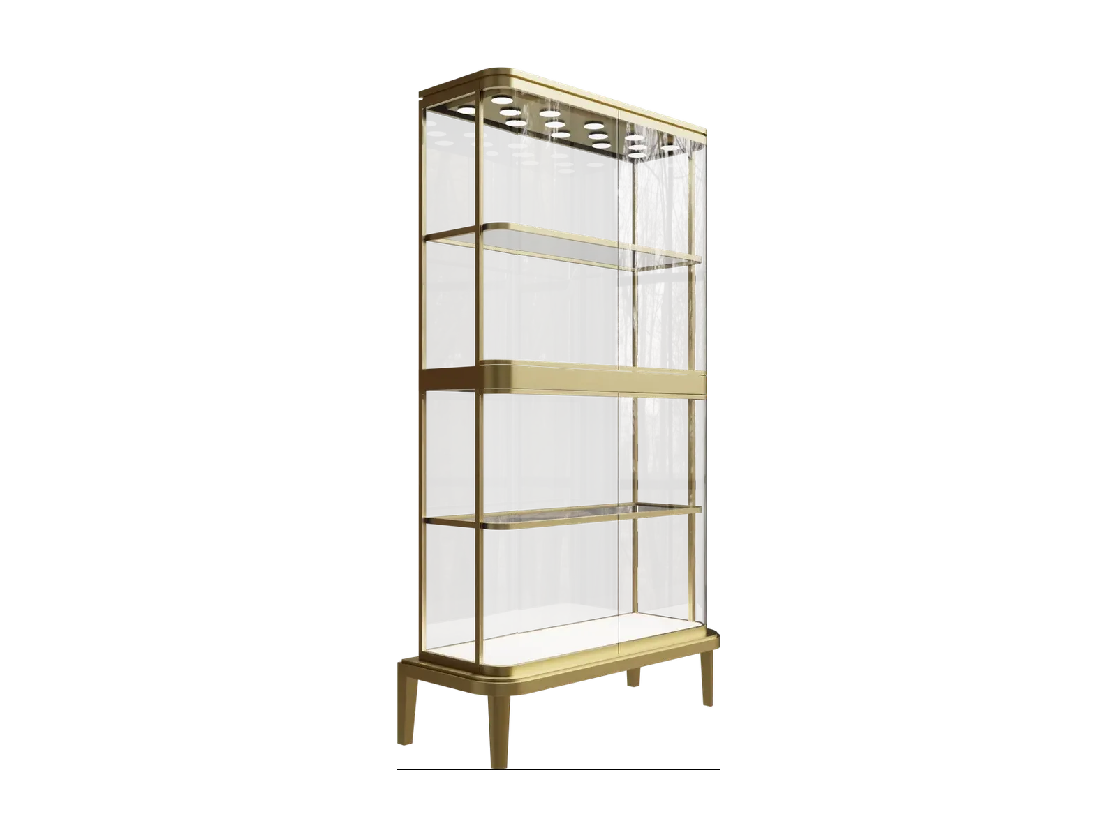 异形珠宝展示柜视图6