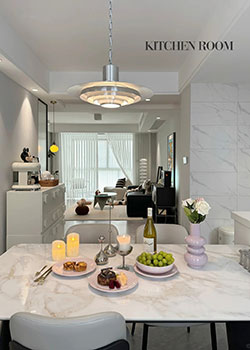 自从搬进新家后，朋友总想来我家吃饭